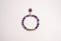 Heart Bead Crystal Bracelets