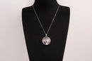 Raw Earth Crystals amethyst pendant featuring a tree of life design, crafted with natural crystal for spiritual awareness, calmness, and protection.