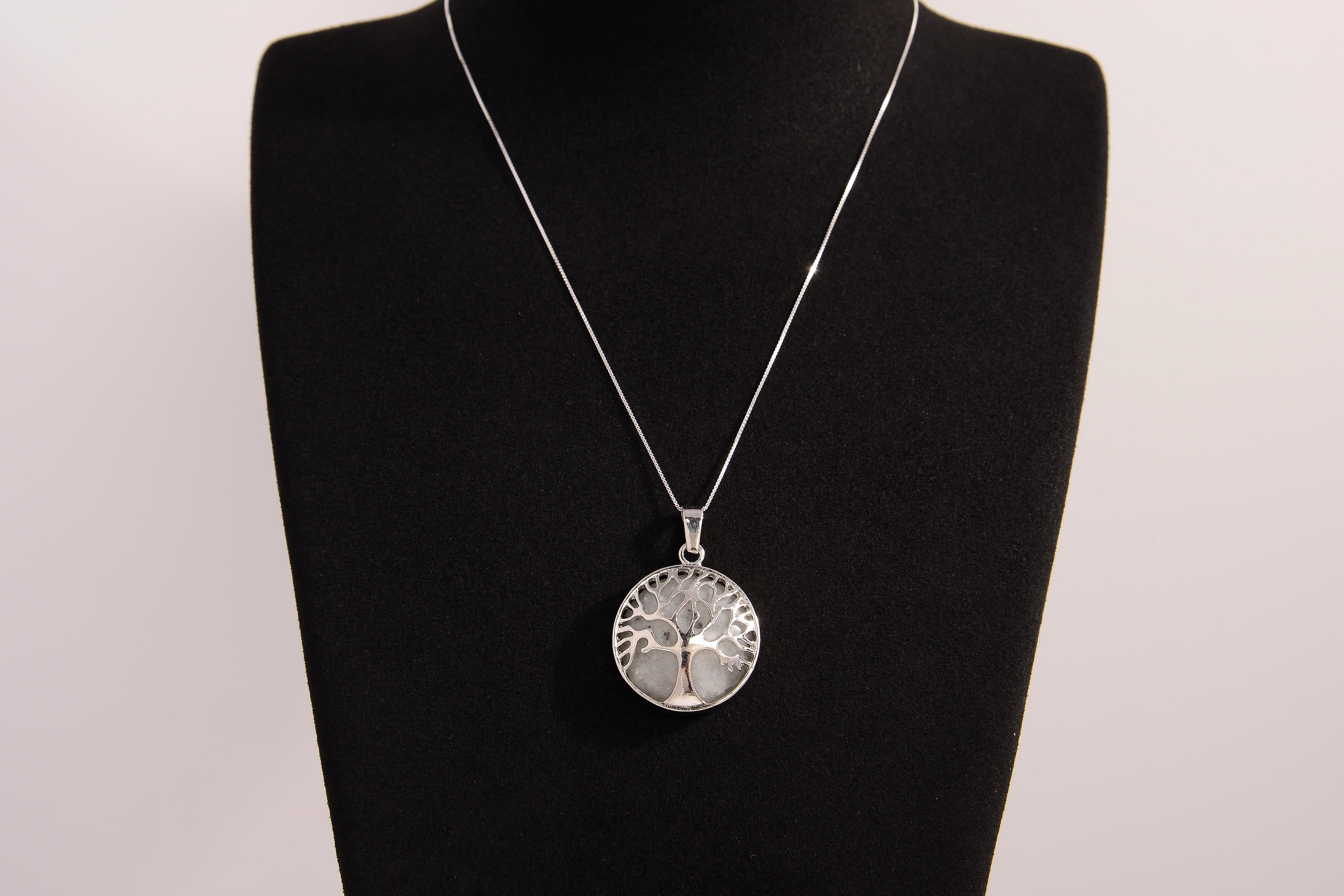 Tree of Life Crystal Necklace
