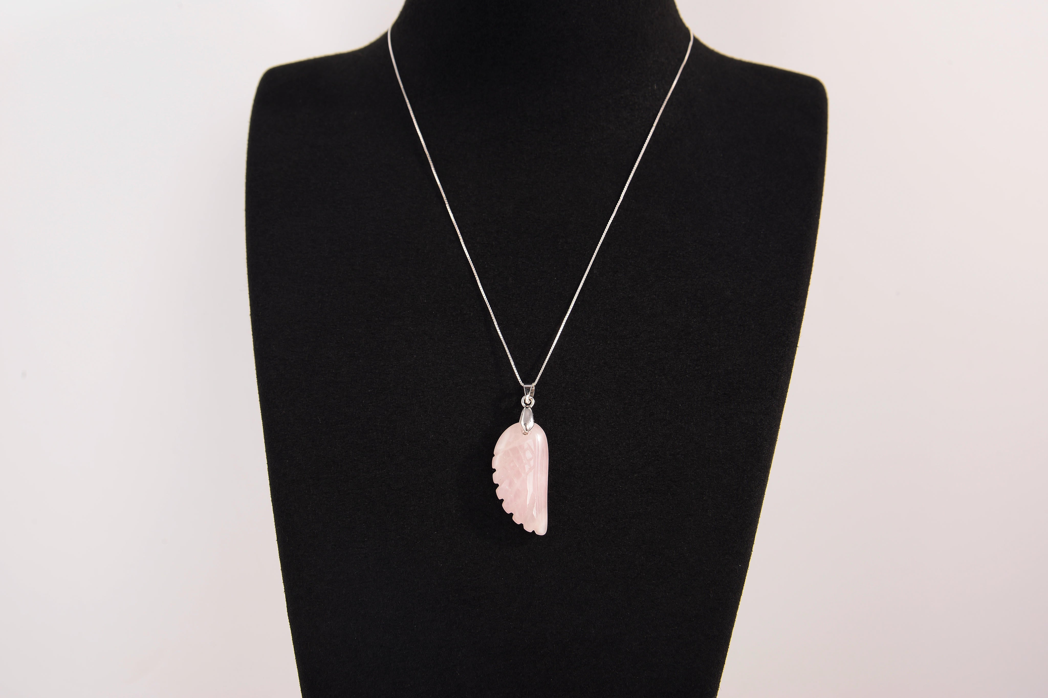 Angel Wing Crystal Necklace