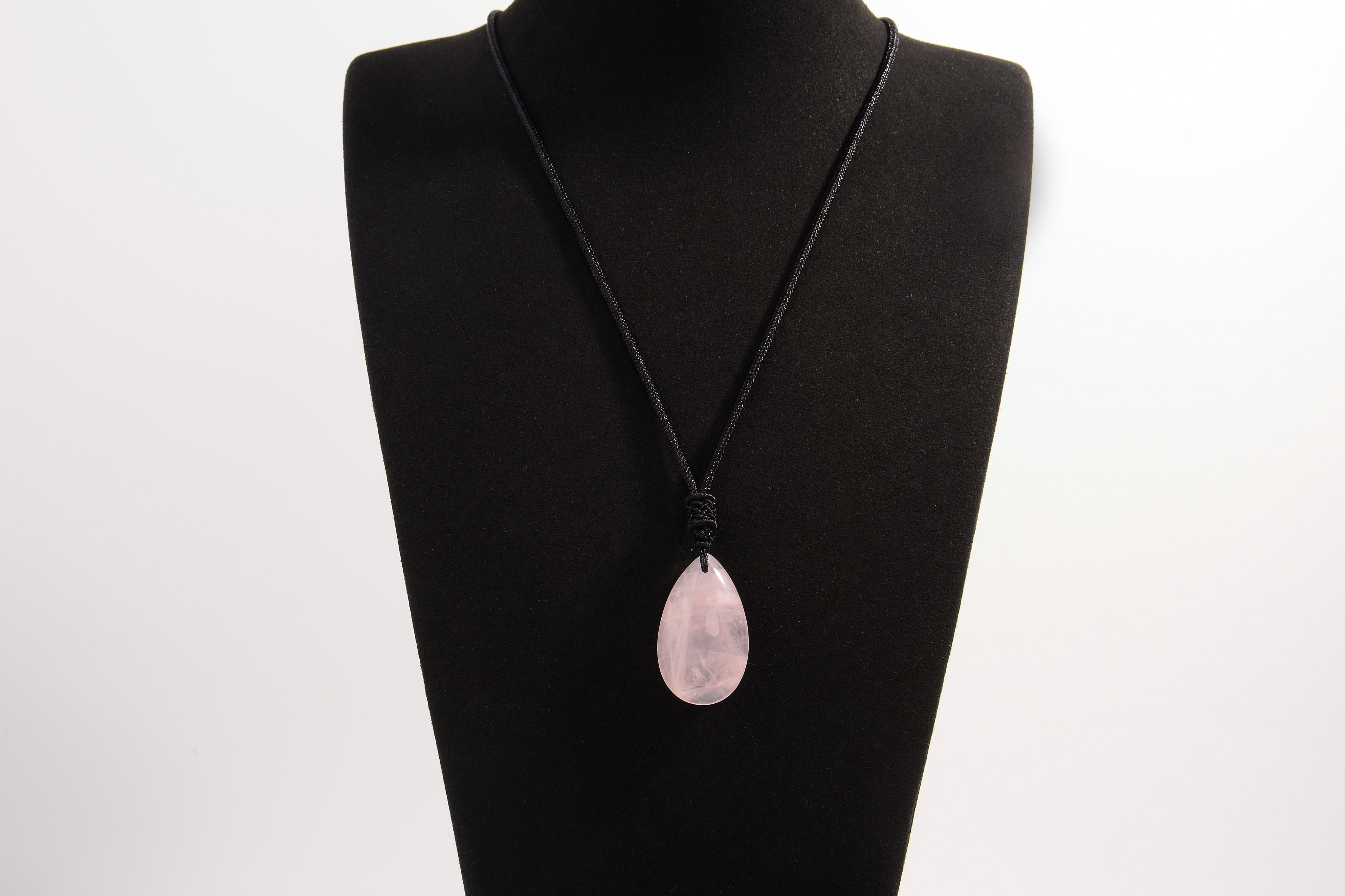 Oval Teardrop Crystal Necklace